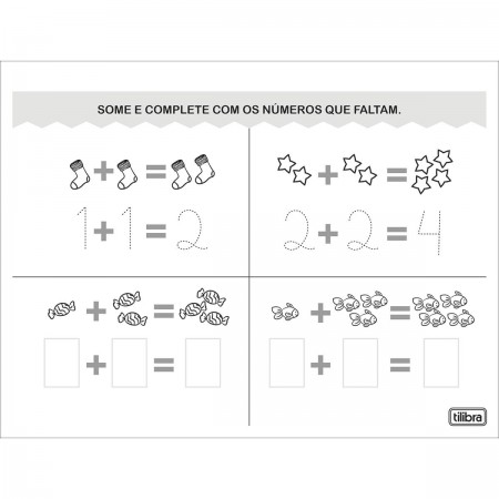 Caderno De Atividades Matematica Adicao Academie 32 Folhas Recom