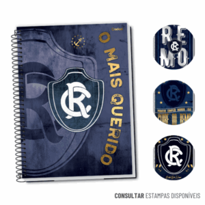 Caderno Universitário 12 Matérias Capa Dura Remo 192 Folhas Credeal