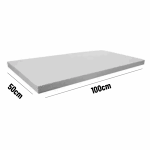 Folha de Isopor 100x50cm 25mm