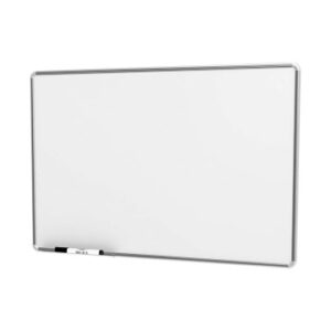 Quadro Branco 90x60cm Moldura Alumínio Go Office