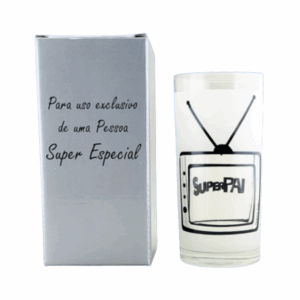 Copo Arte Surpresa Super Pai TV + Caixa