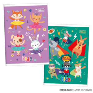 Caderno Brochura Universitário Capa Flexível Sapeca 60 Folhas