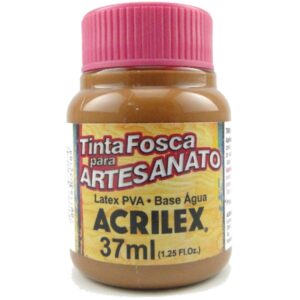 Tinta Fosca para Artesanato PVA 37ml Marrom