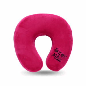 Almofada Pescoço U Pink Super Mãe