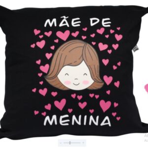 Almofada 40x40cm Mãe de Menina Rostinho