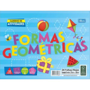 Caderno Atividades Formas Geométricas Académie 20 Folhas