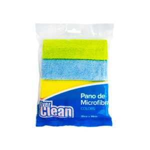 Panos de Microfibra Everclean Colors 30x30cm PCT 4UN