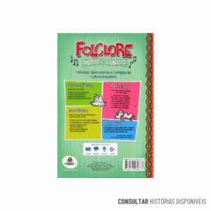 Livro Educativo Folclore Contos e Cantos