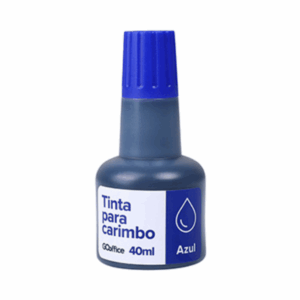 Tinta para Carimbo Go Office Azul 40ml