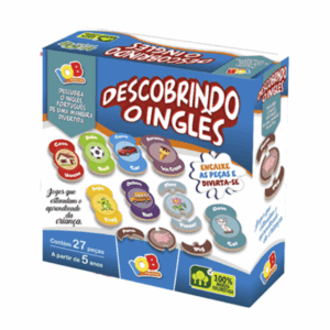 Brinquedo Educativo Descobrindo o Inglês Iob