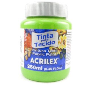 Tinta para Tecido Fosca 250ml Verde Folha Acrilex