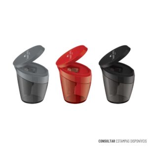 Apontador com Depósito Elipse Faber-Castell