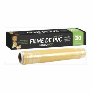 Filme de PVC Transparente 28cmx30m Globopack