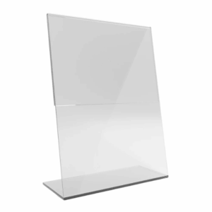 Display Acrílico Mesa em L Go Office A4 Vertical