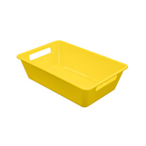 Bandeja Organizadora DellaPast Amarela 3L