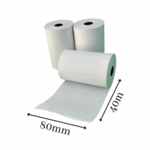 Bobina Térmica Branca 80X40 Unidade