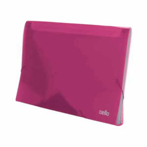 Pasta Sanfonada A4 com 12 Divisórias Line Rosa Dello