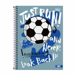 Caderno Universitário 20 Matérias Capa Dura Hit Masculino 320 Folhas