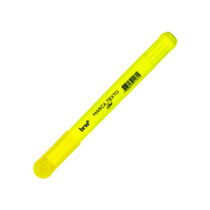 Caneta Marca Texto Gel Amarelo BRW