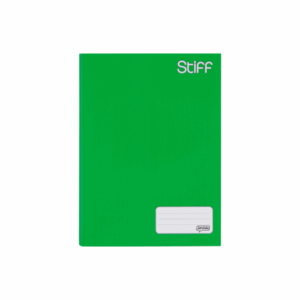 Caderno Brochura 1/4 Capa Dura Stiff Verde 96 Folhas Jandaia