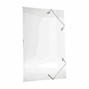 Pasta Aba Elástico Ofício Fina Transparente Polibras