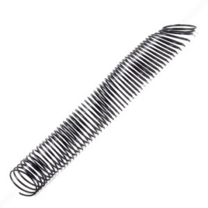 Espiral de Encadernação Plaspiral 40mm Preto Pacote com 6 unidades