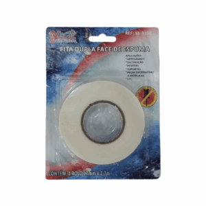 Fita Adesiva Dupla Face Espuma (Banana) 17mmx2,7m Yara