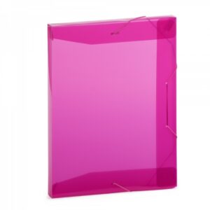 Pasta Aba Elástico Oficio 3cm Rosa Plascony