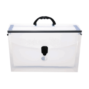 Maleta DelloPlast Cristal com 10 Pastas Suspensas