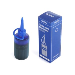 Tinta para Marcador Permanente Go Office Azul 30ml