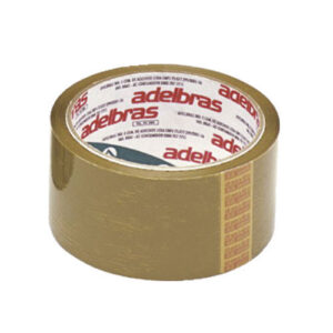 Fita Adesiva Marrom 48mmx50m Adelbras