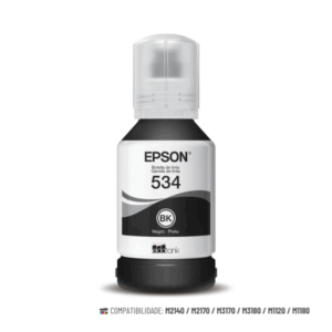 Tinta Original Epson T534 Preto
