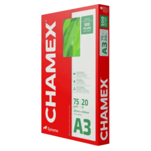 Papel Sulfite A3 Chamex 297x420mm 75G Resma com 500 folhas
