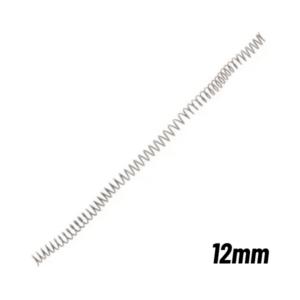 Espiral de Encadernação Plaspiral 12mm Preto PT C/100 UN